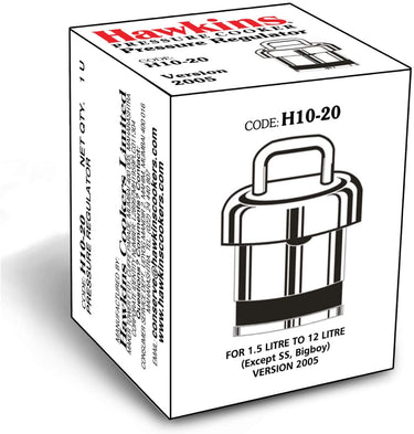 Hawkins Pressure Regulator for Classic Aluminum and Stainless Steel Pressure Cookers from 1.5L to 12L